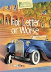 For letter or worse cover image