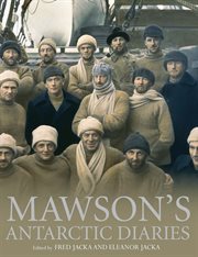 Mawson's Antarctic diaries cover image
