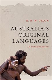 Australia's original languages : an introduction cover image