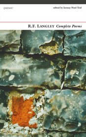 R. F. Langley : complete poems cover image