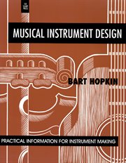 Musical Instrument Design Practical Information for Instrument Making cover image