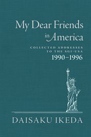 My Dear Friends in America : Collected US Addresses 1990–96 cover image