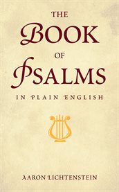 The Book of Psalms in plain English cover image