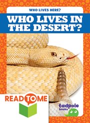 Who lives in the desert? cover image