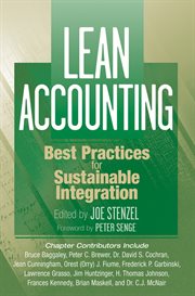 Lean Accounting : Best Practices for Sustainable Integration cover image