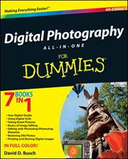 Digital Photography All-in-One Desk Reference for Dummies cover image