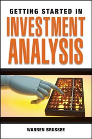 Getting Started in Investment Analysis cover image