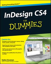Indesign CS4 for Dummies cover image