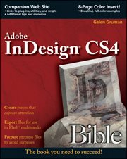 InDesign CS4 Bible cover image