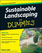 Sustainable Landscaping for Dummies cover image