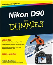 Nikon D90 for Dummies cover image