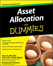 Asset Allocation for Dummies cover image