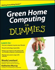 Green Home Computing for Dummies cover image