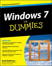 Windows 7 for Dummies cover image