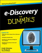 e-Discovery for Dummies cover image