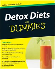 Detox Diets for Dummies cover image