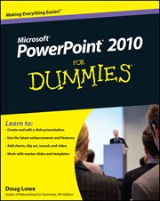 PowerPoint 2010 for Dummies cover image