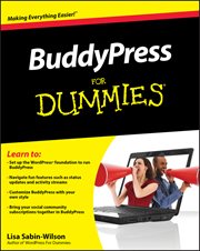 BuddyPress for Dummies cover image