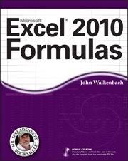 Excel 2010 Formulas cover image