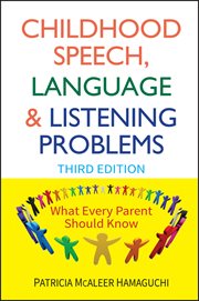 Childhood Speech, Language, and Listening Problems cover image