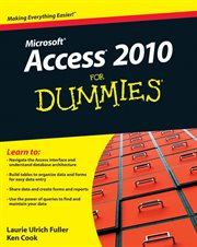 Access 2010 for Dummies cover image