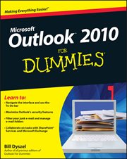 Outlook 2010 for Dummies cover image