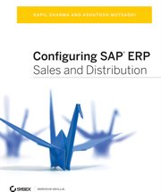 Configuring SAP ERP Sales and Distribution cover image