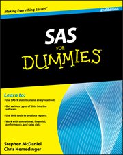 SAS for Dummies cover image