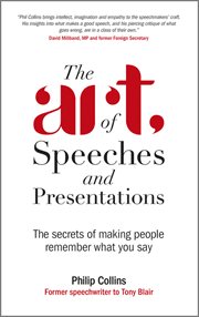 The Art of Speeches and Presentations : The Secrets of Making People Remember What You Say cover image