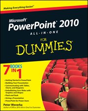 Microsoft PowerPoint 2010 All-in-One for Dummies cover image