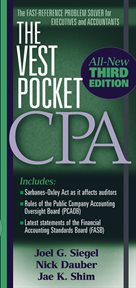 The Vest Pocket CPA cover image