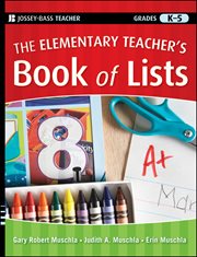 The Elementary Teacher's Book of Lists cover image