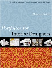 Portfolios for Interior Designers : A Guide to Portfolios, Creative Resumes, and the Job Search cover image
