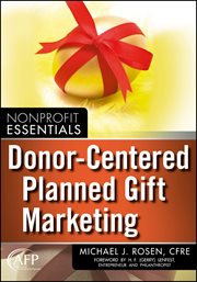 Donor-Centered Planned Gift Marketing cover image