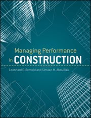 Managing Performance in Construction cover image