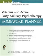 Veterans and Active Duty Military Psychotherapy Homework Planner cover image