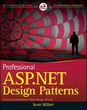 Professional ASP.NET Design Patterns cover image