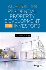 Australian Residential Property Development for Investors cover image