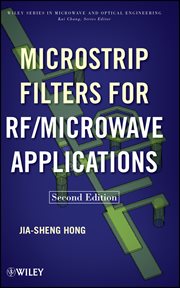 Microstrip Filters for RF / Microwave Applications cover image