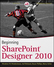 Beginning SharePoint Designer 2010 cover image