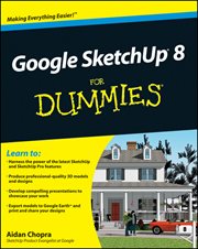 Google SketchUp 8 for Dummies cover image