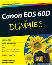 Canon EOS 60D for Dummies cover image