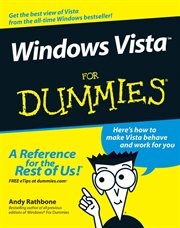 Windows Vista for Dummies cover image