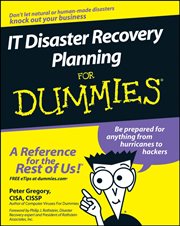 It Disaster Recovery Planning for Dummies cover image