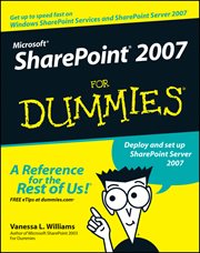 Microsoft SharePoint 2007 for Dummies cover image