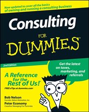 Consulting for Dummies cover image