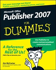 Microsoft Office Publisher 2007 for Dummies cover image