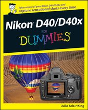Nikon D40/D40x for Dummies cover image