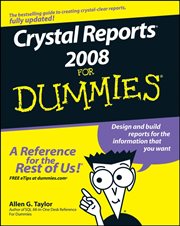 Crystal Reports 2008 for Dummies cover image