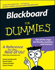 Blackboard for Dummies cover image